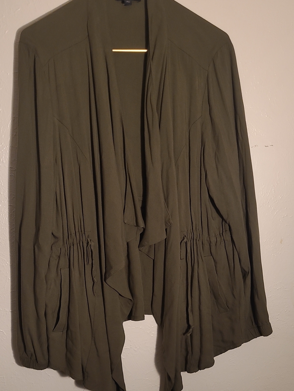 Torrid Olive Green Cardigan